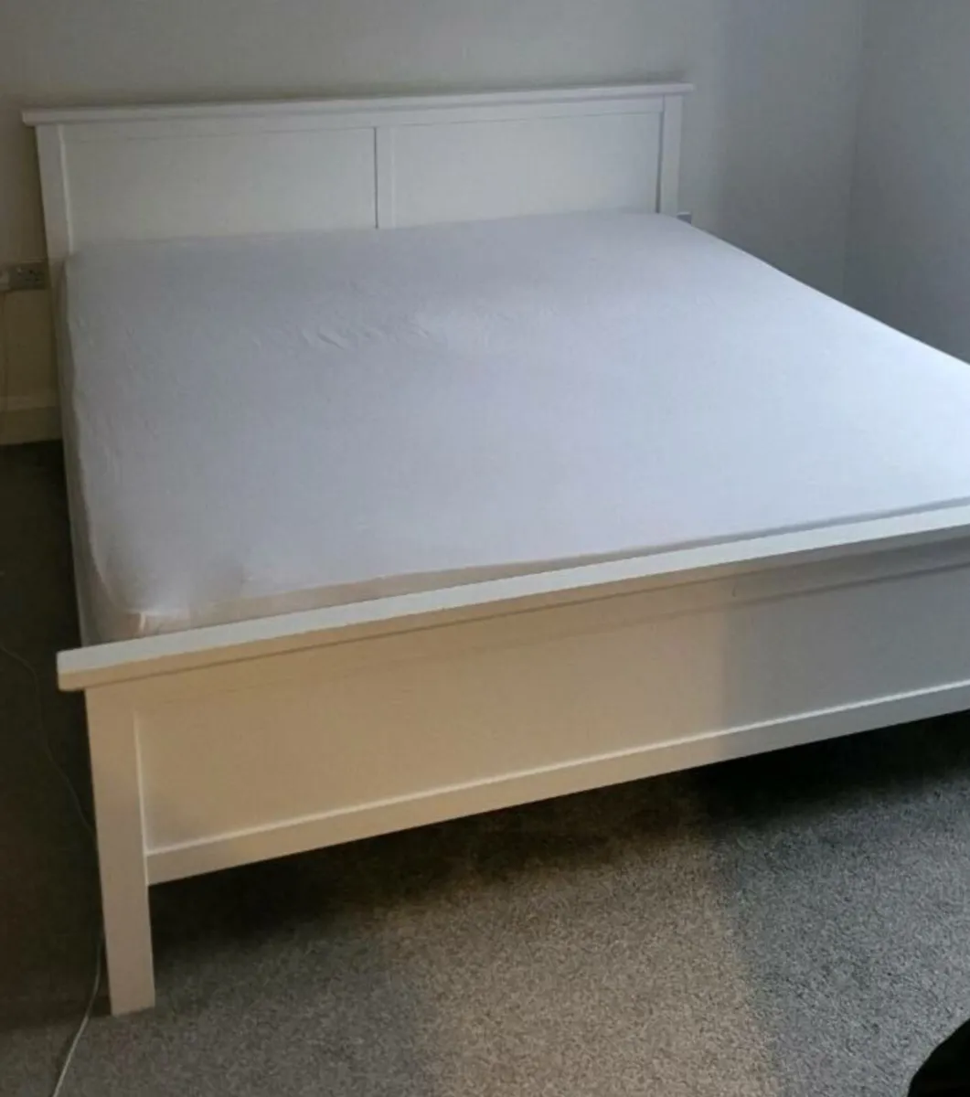 Magnificent SuperKing Size Wooden Bed - Deliver - Image 1