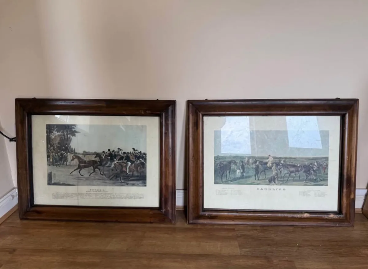 Vintage horse prints - Image 1