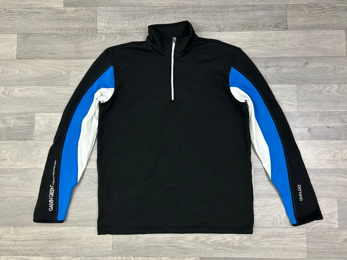 Galvin Green Insula Fleece Half zip Golf Jumper M - Image 1