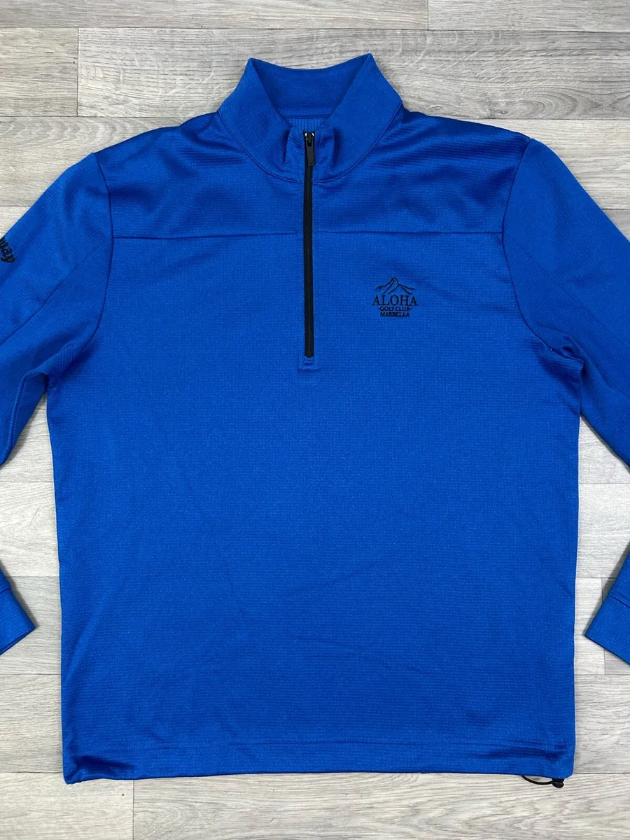 Callaway Half Zip Golf Jumper Mens Medium - Image 2