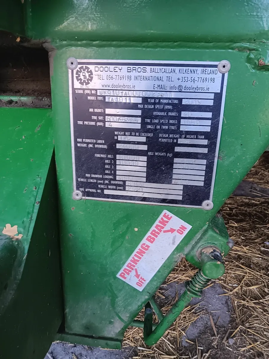 Dooley 22ft Silage Trailer - Image 3