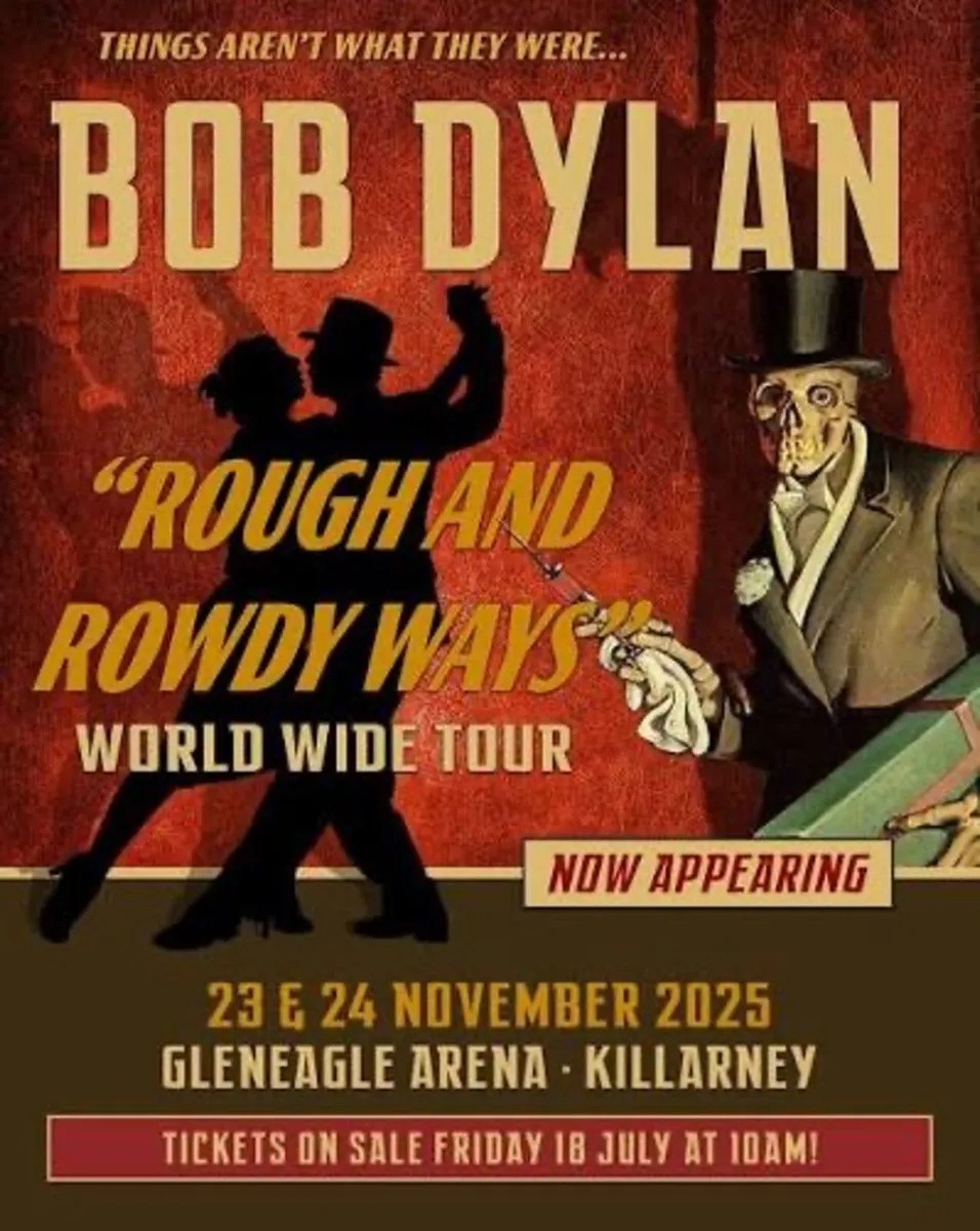 2 x tickets for sale Bob Dylan Sunday 23rd