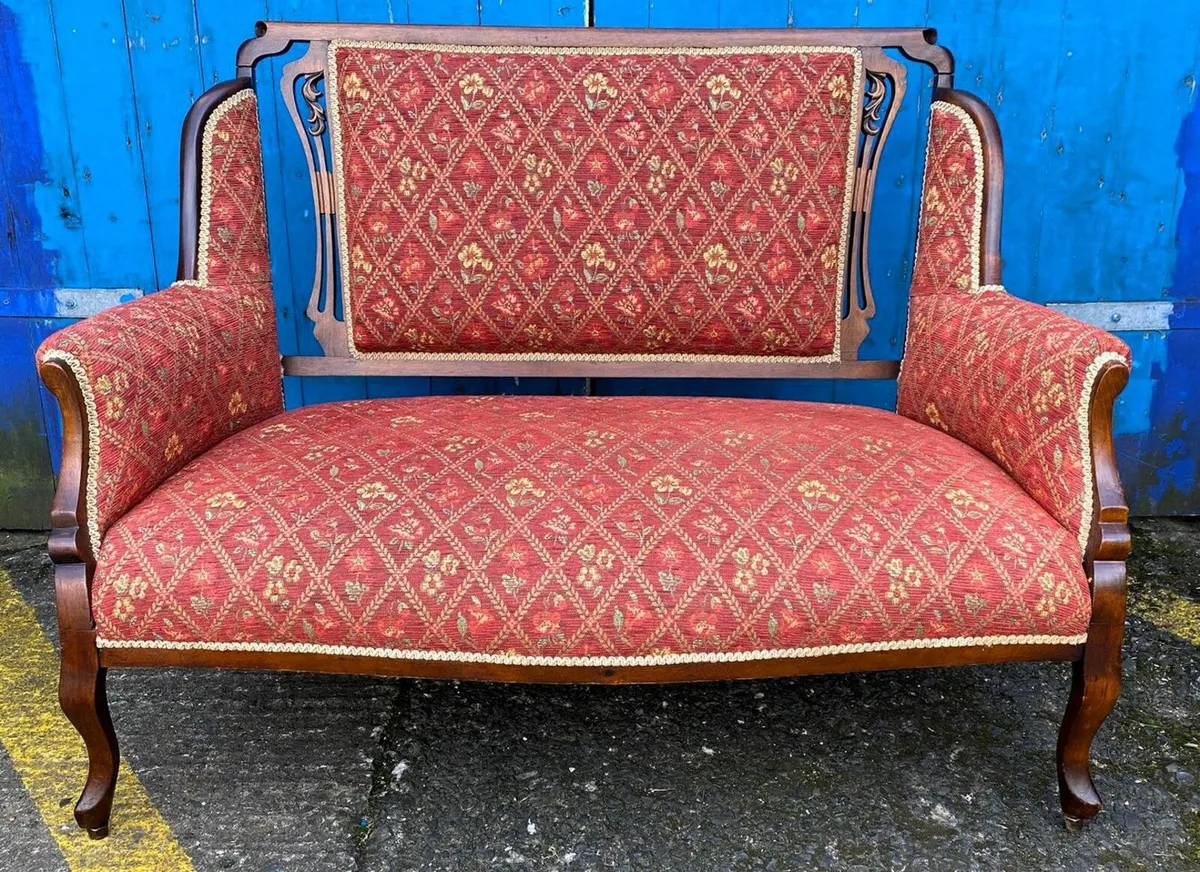 ART NOUVEAU STYLE PARLOUR SUITE - Image 3