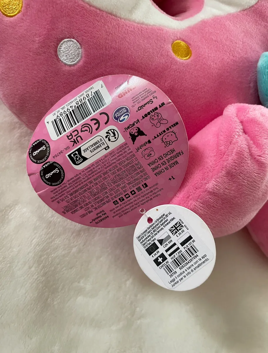Claire’s My melody donut plush - Image 2