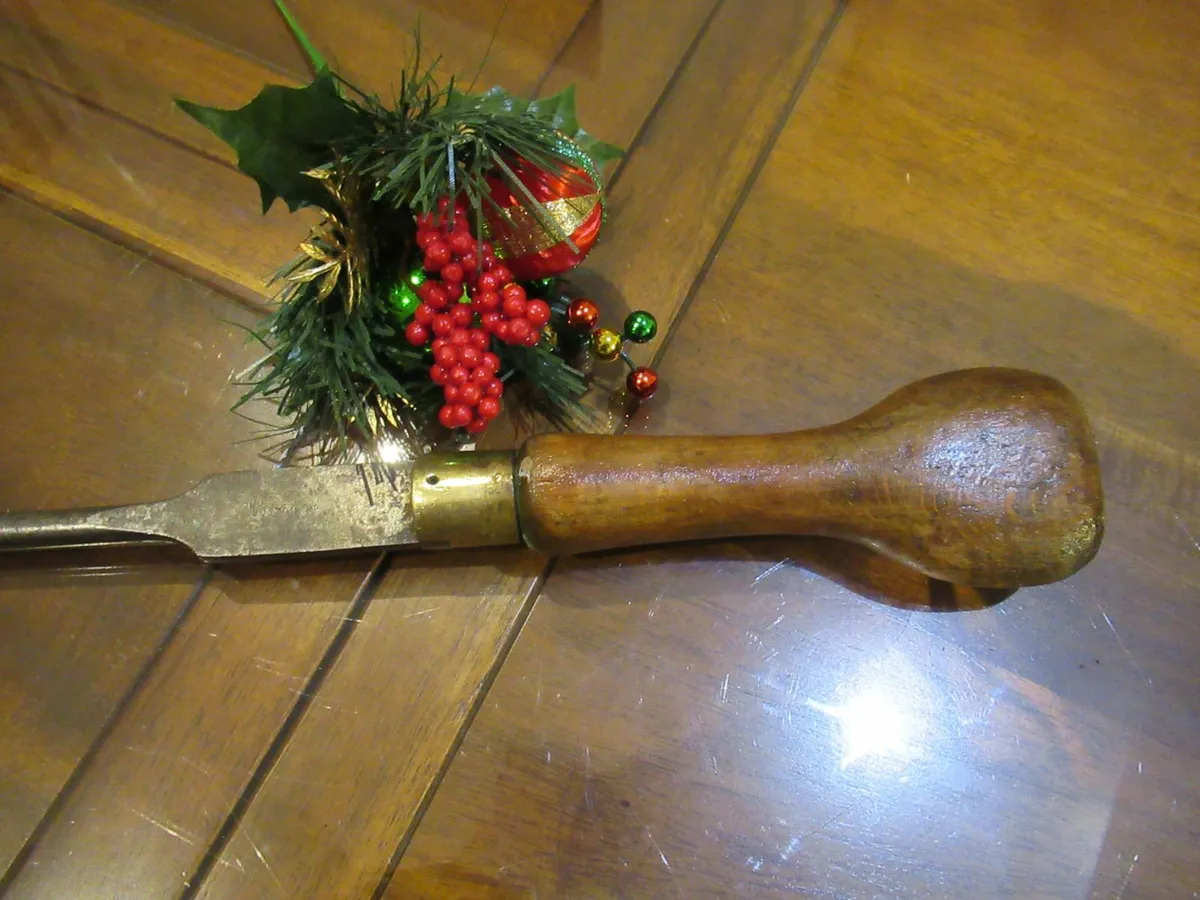 antique vintage tools paring chisel Guinness pub - Image 1