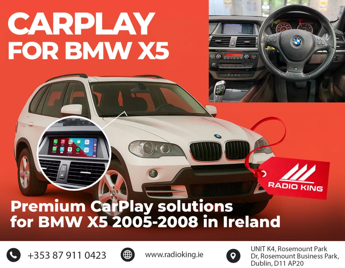 Apple CarPlay Box Upgrade for BMW X5 (E53 / E70)