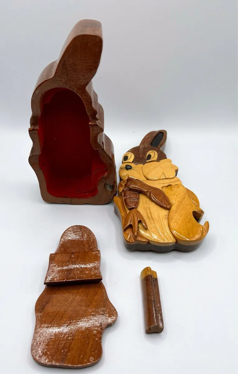 Three vintage trinket boxes - Image 4