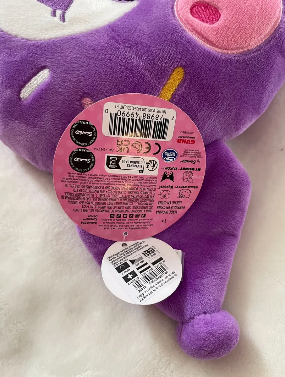Claire’s Kuromi donut plush - Image 2