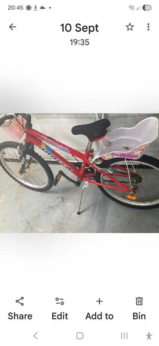 childs bicycle - Image 3