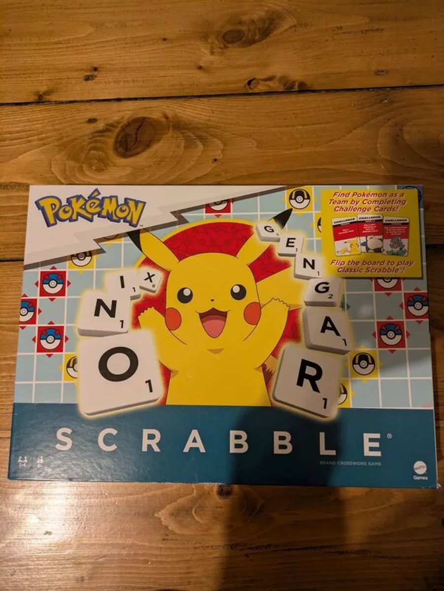 Pokemon Scrabble board game - Image 1