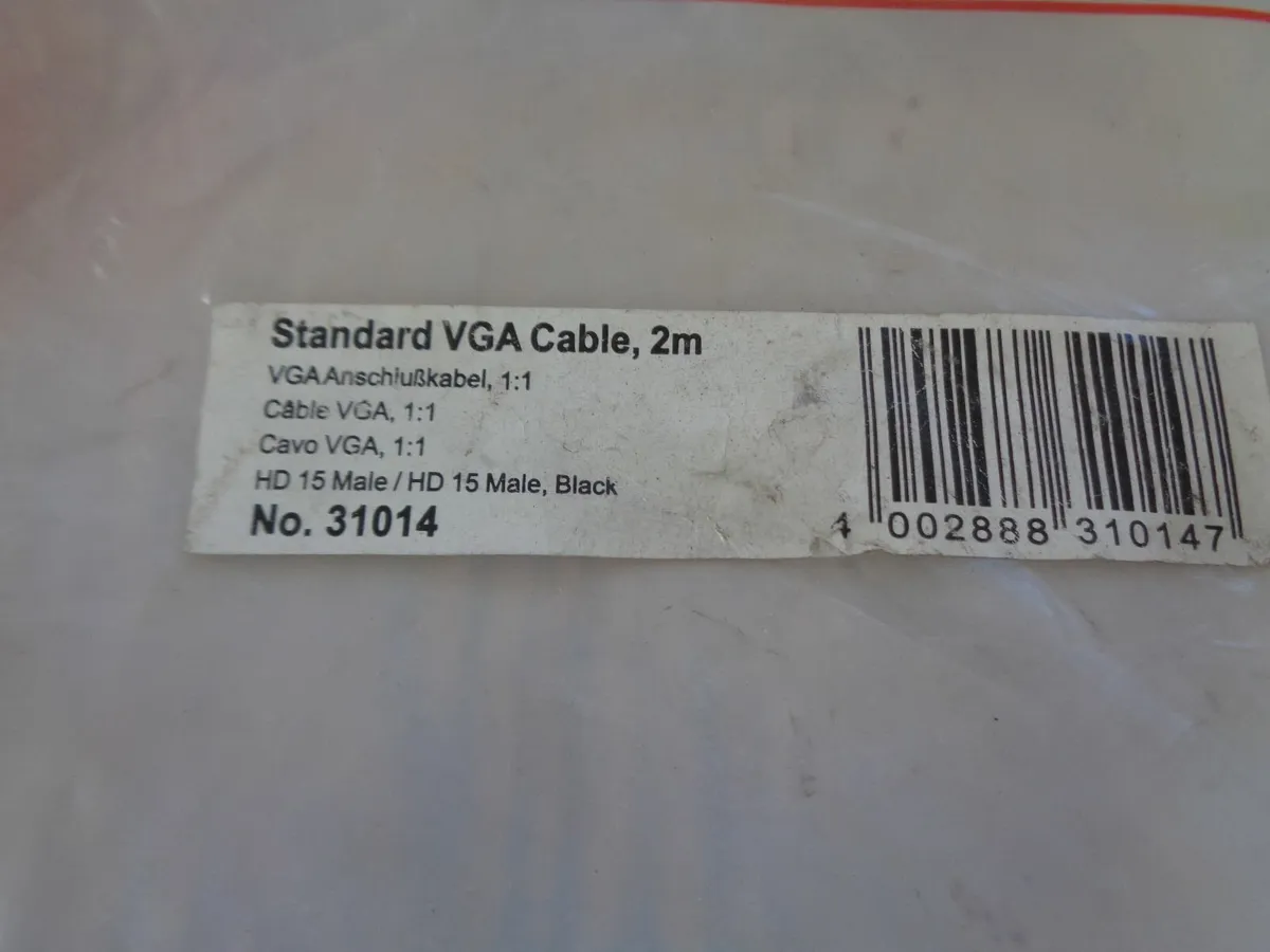 "Lindy" VGA Cable x 2 mtrs. for Sale - Image 3
