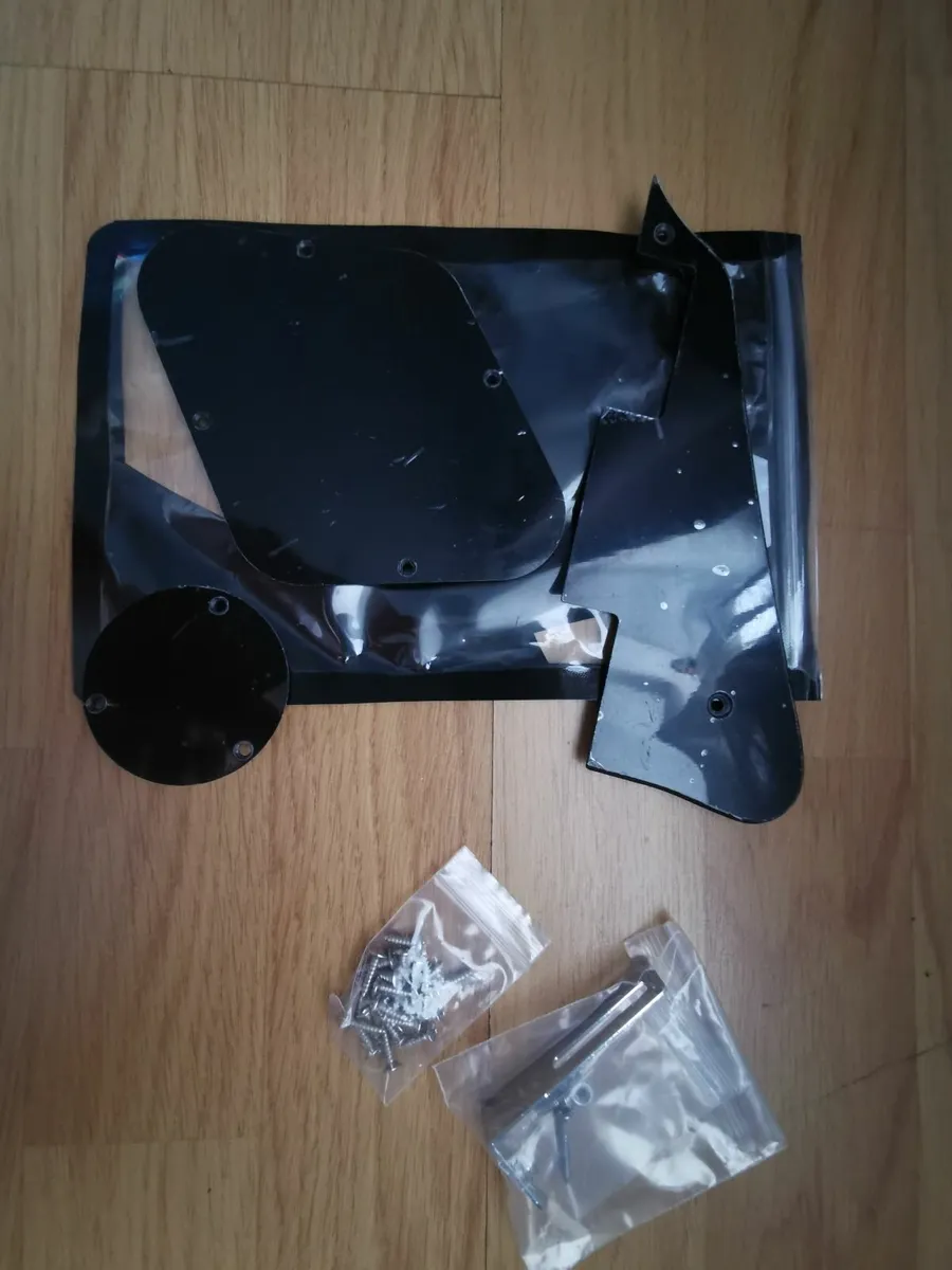 Set of LP Pickguard/Backplate/bracket/screws etc