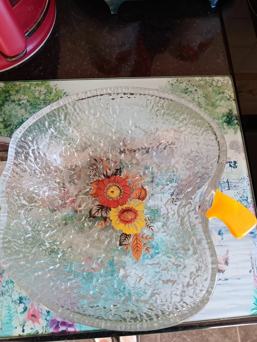 Vintage dessert dishs - Image 3