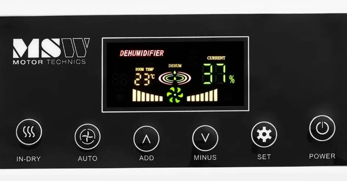 MSW - Dehumidifier - 90 L / 24 h - Image 4
