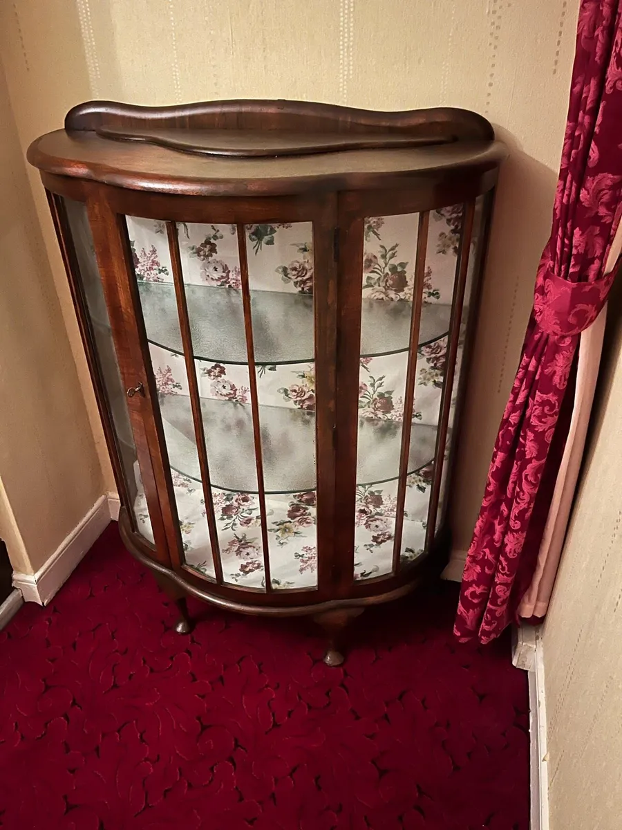 Antique Display Cabinet - Image 4