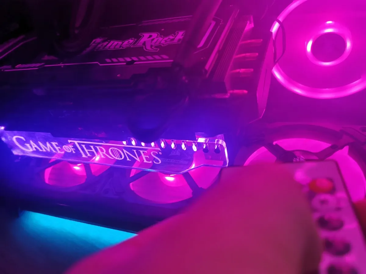 Graphic Card GPU Support/bracket/brace RGB Witcher - Image 4
