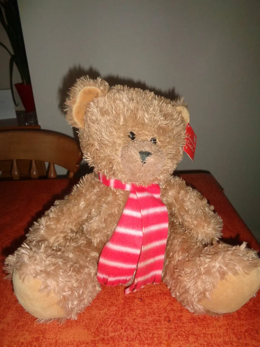 Cuddly Christmas Bear for Sale - Image 1