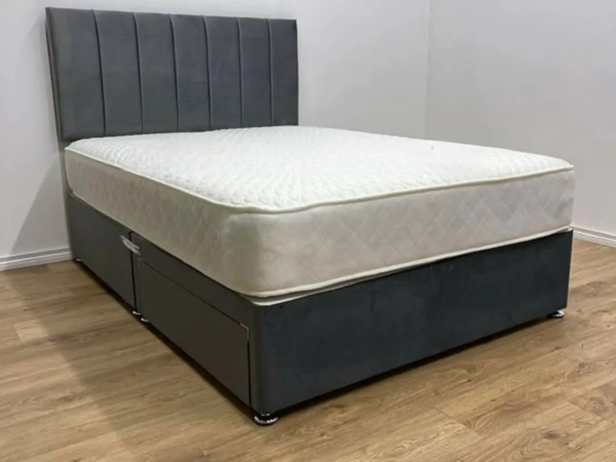 Divan bed and mattress