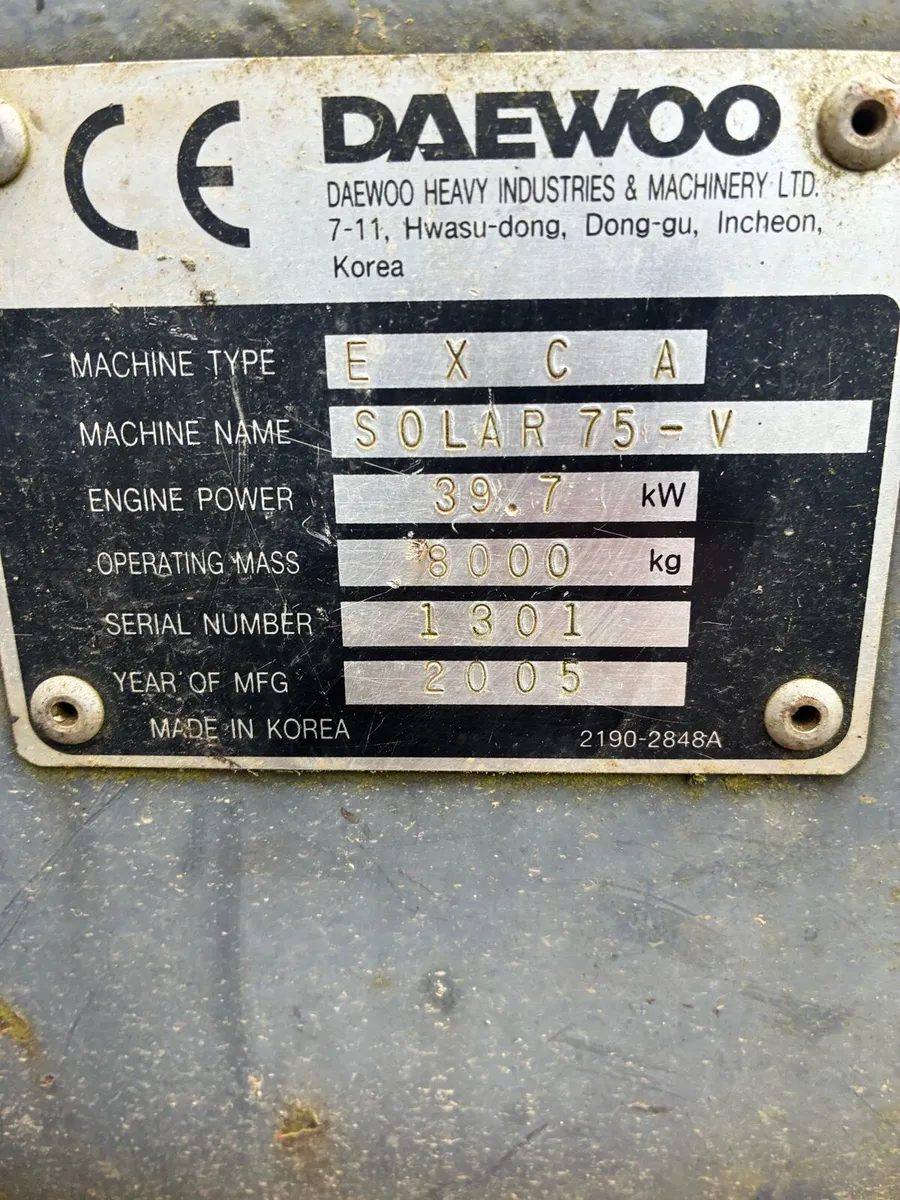 Daewoo solar 75-v - Image 2