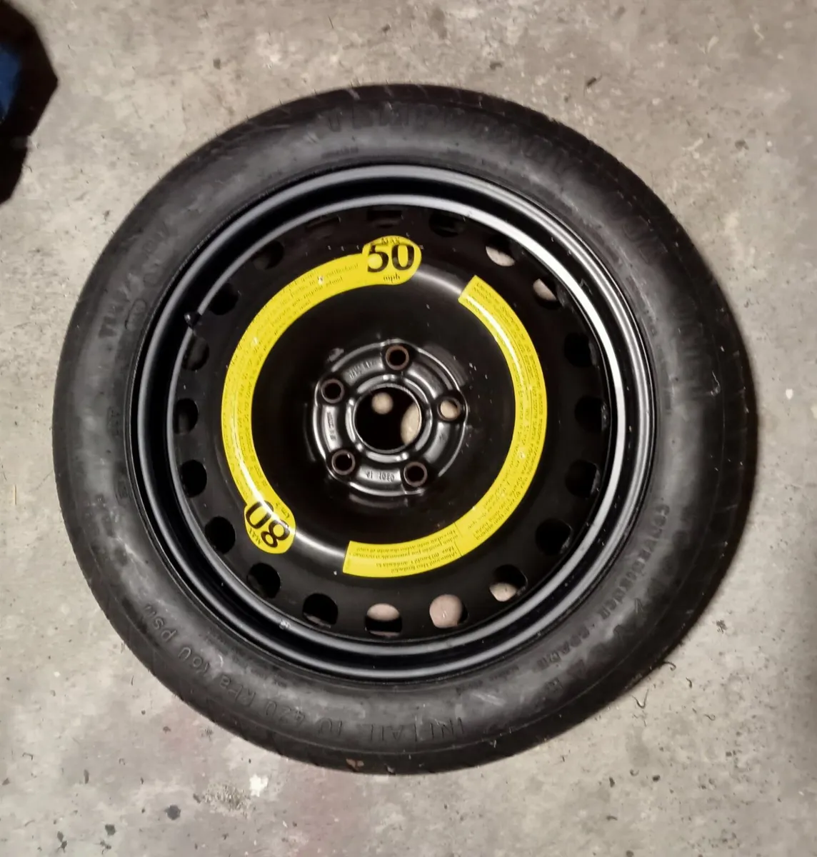 Tyre temporary R17 - Image 1