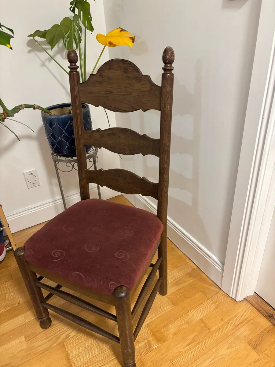 Dining table chairs and club chairs - Image 4