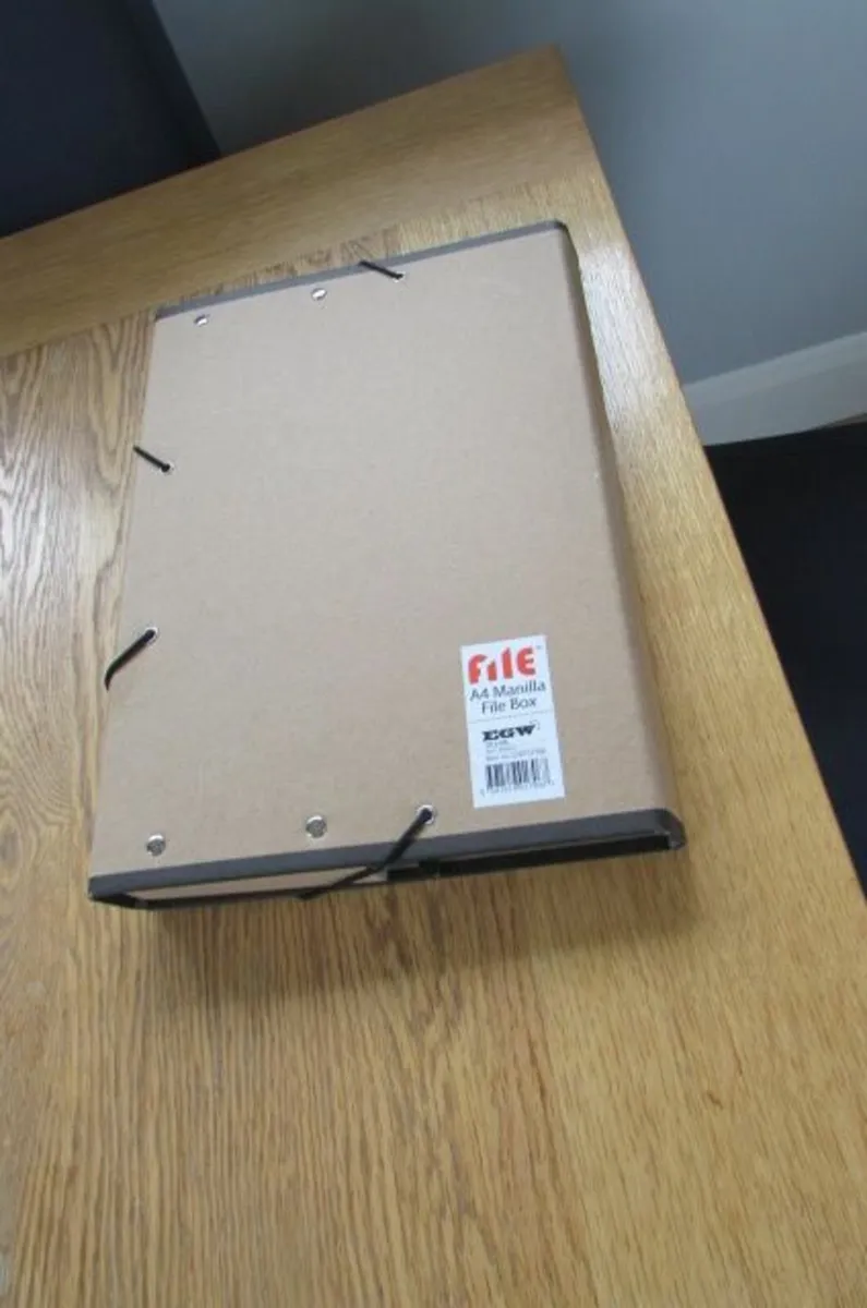 EGW A4 Manilla File Box For Sale - Image 1