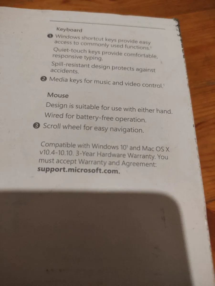Microsoft Keyboard & Mouse - Image 1