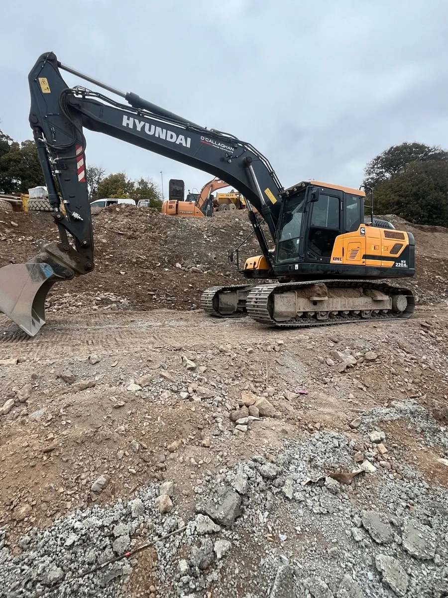 Hyundai 220 with full GPS - Image 1