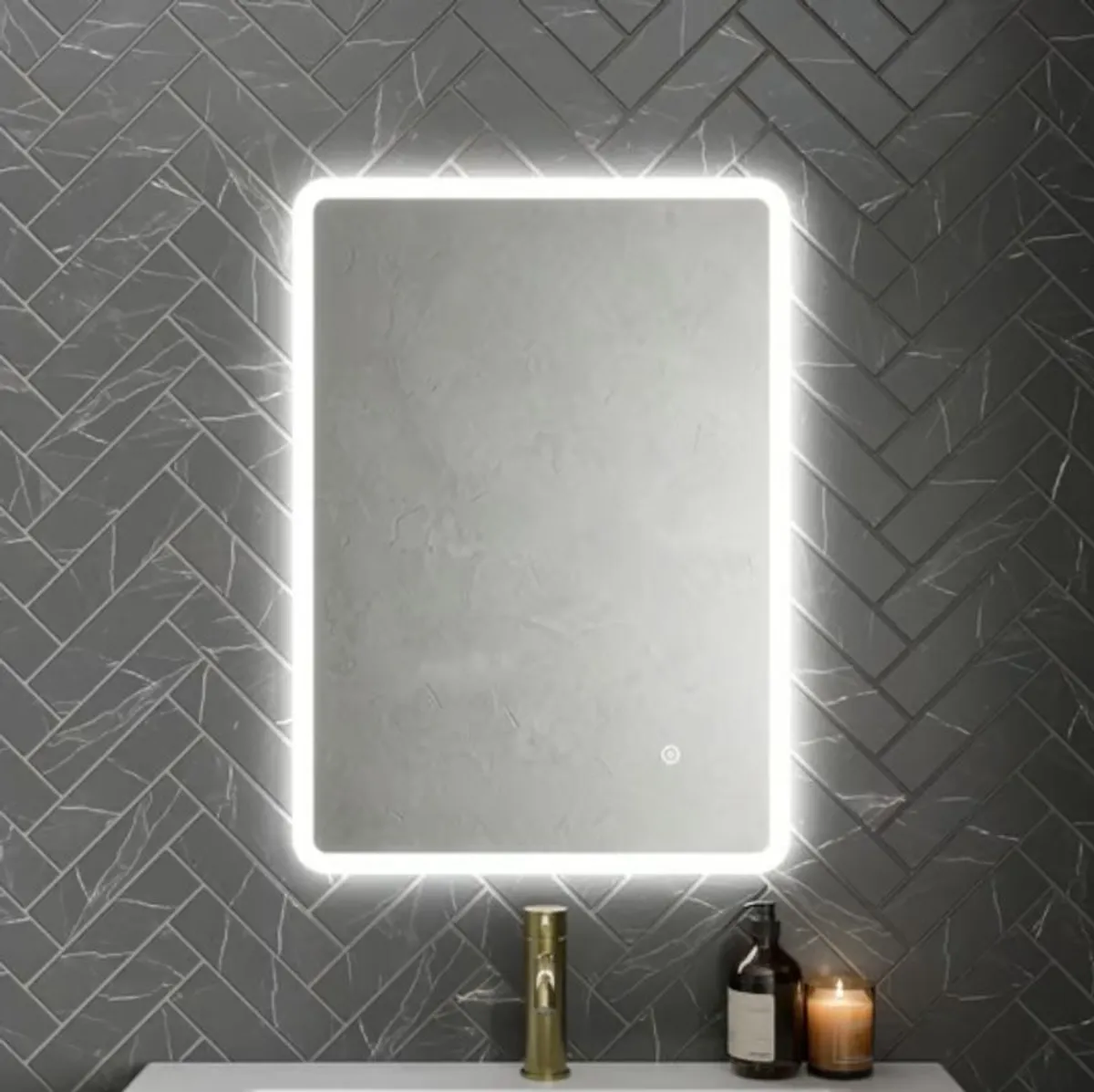 Led mirror with Demister 700 x 500 - Image 1