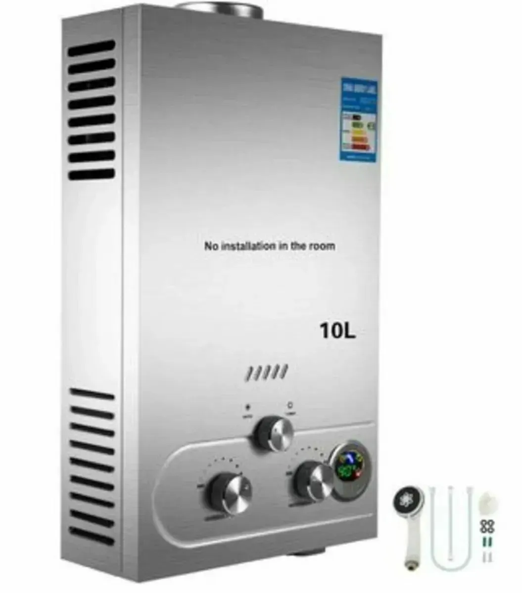 10L LPG Instant Gas Water Heater Boiler - Image 2