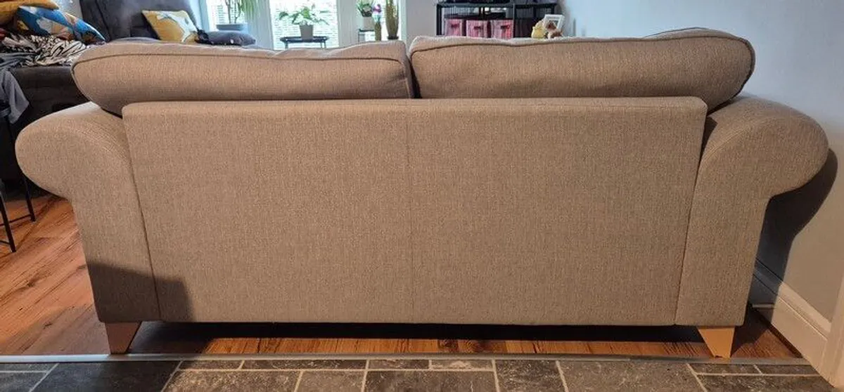 3 Seater Sofa Ash Grey - Image 3