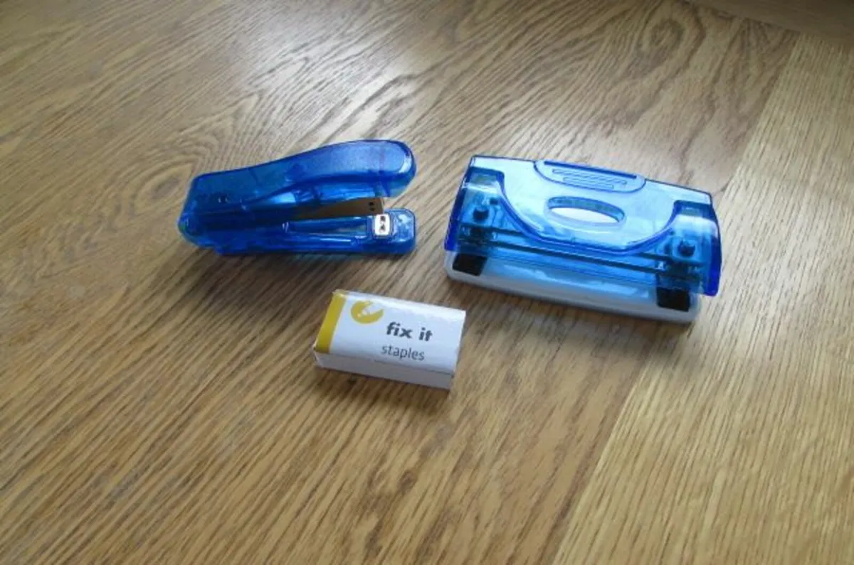 Miniature Mini Stapler and Mini Puncher for Sale - Image 1