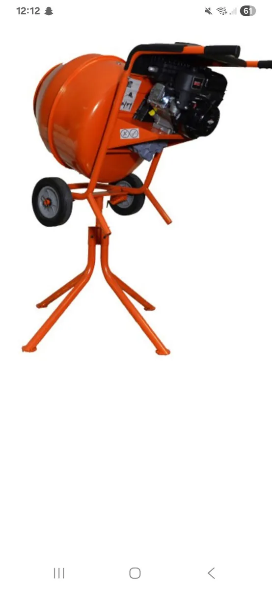 Petrol cement mixer - Image 2