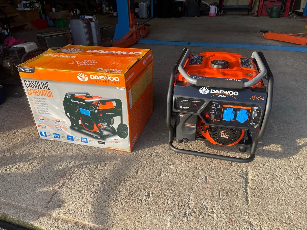 Brand New Daewoo Petrol Generator Keystart - Image 1