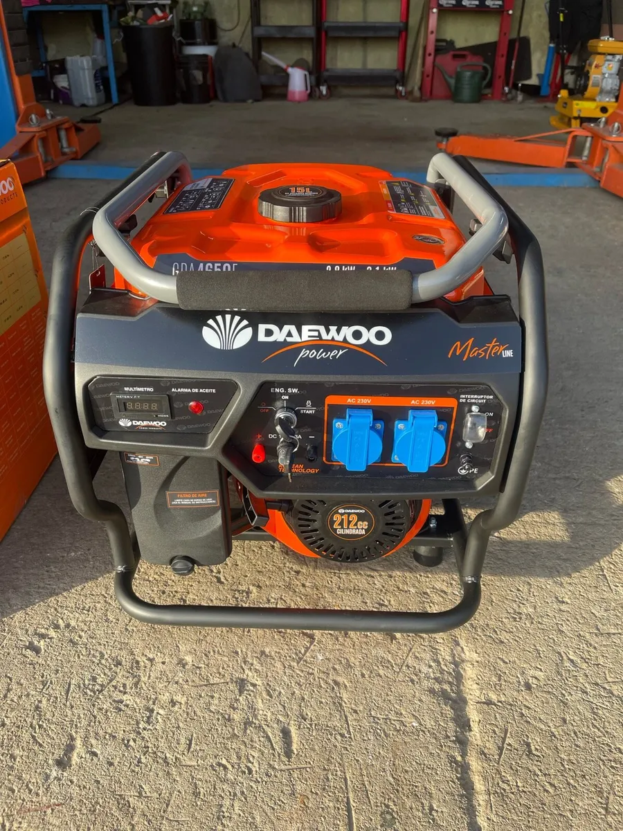 Brand New Daewoo Petrol Generator Keystart - Image 2
