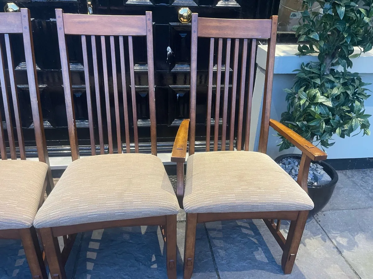 4 x Exquisite Large Kitchen Dining Chairs -Deliver - Image 3