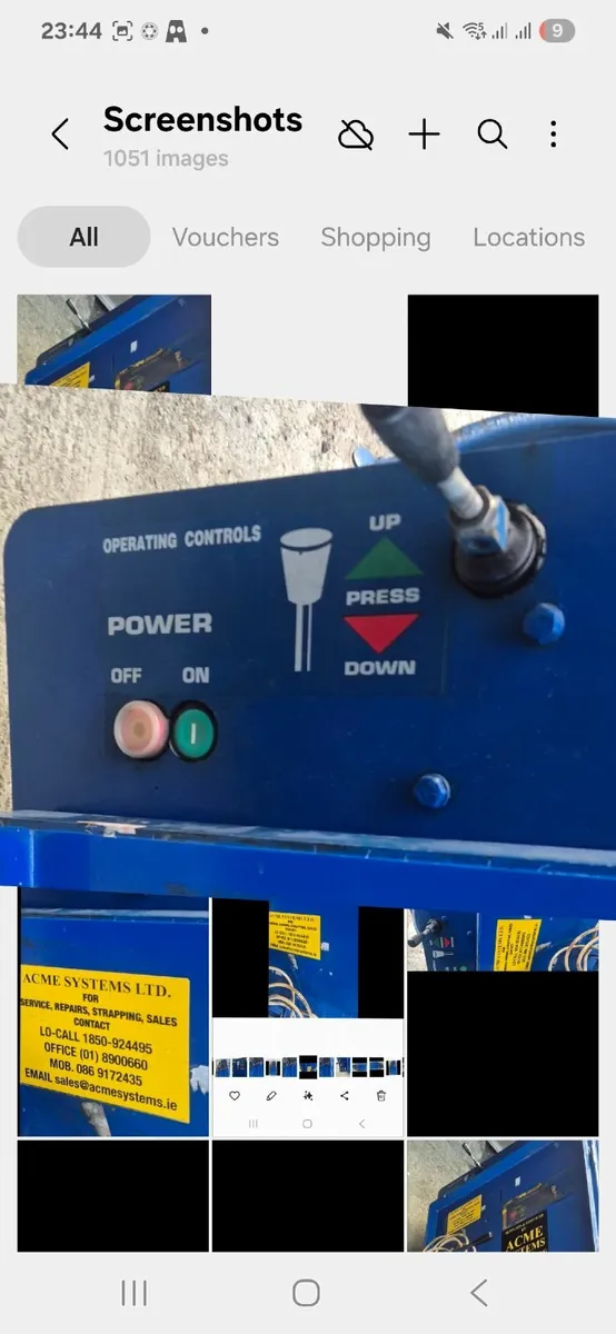 Acme baler machine (single phase) - Image 1