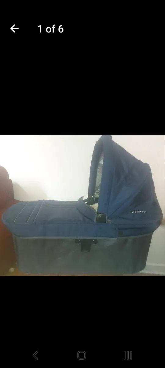 Uppababy vista 2014 bassinet - Image 1