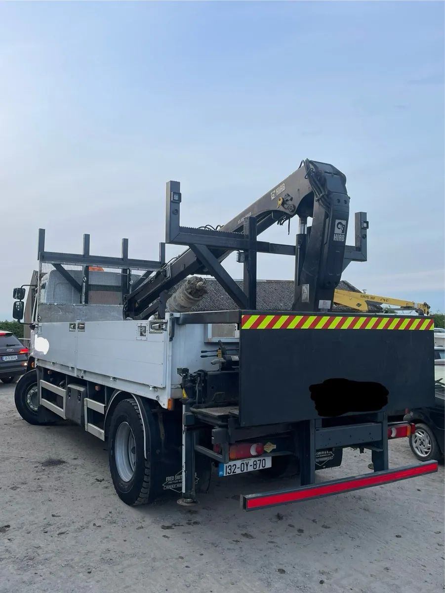 2013 (132) Daf LF 55 220 Crane Truck Hiab - Image 2