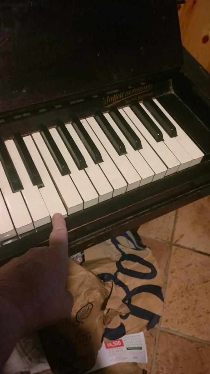 Saffoll and Martin up right piano. Good condition. - Image 2