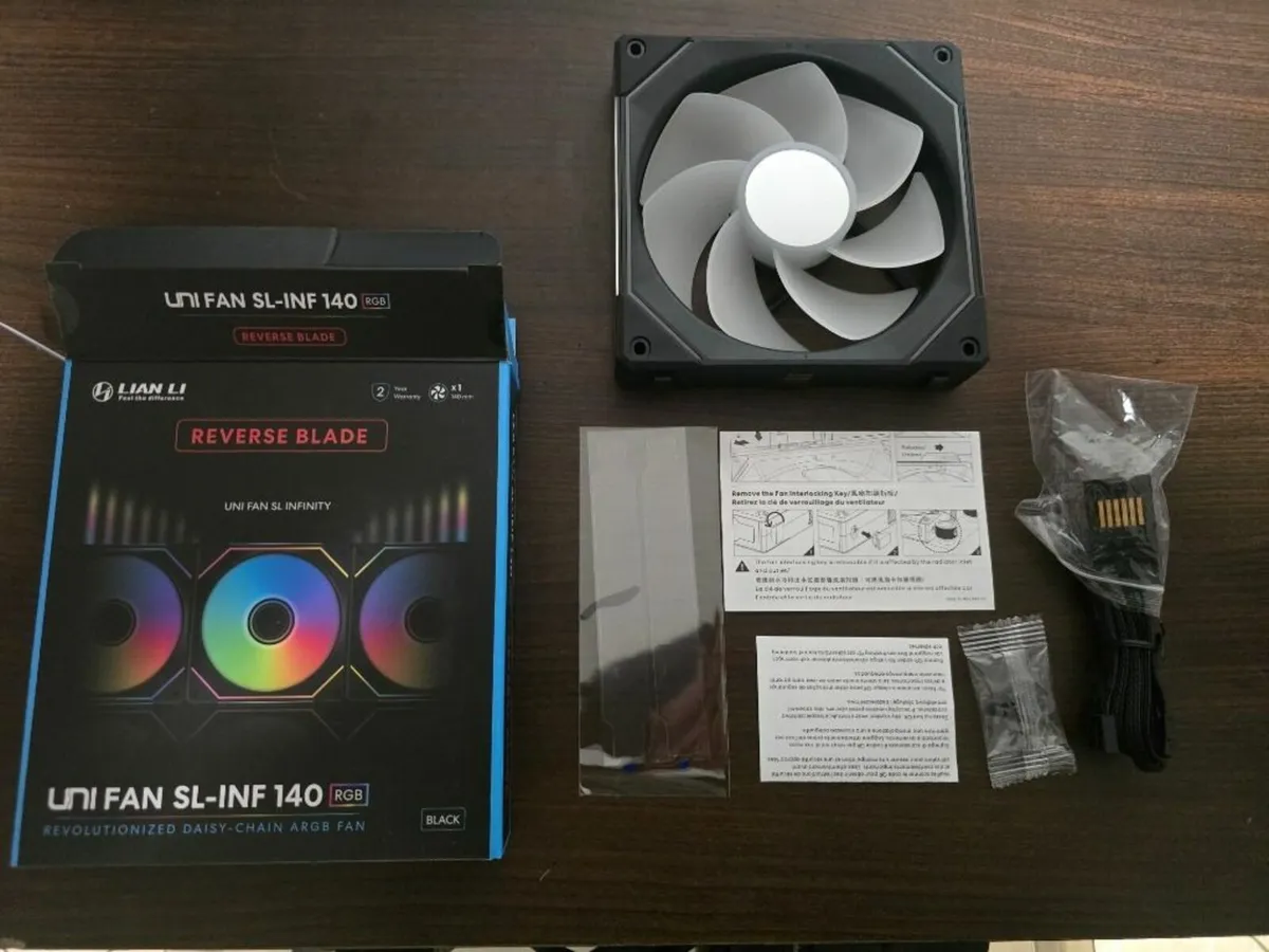 Lian Li Uni Fan Sl-inf 140 Argb Pwm Reversed/Norml - Image 3