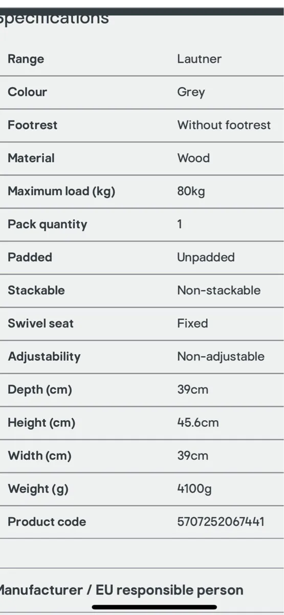 dressing table. Stool - Image 2