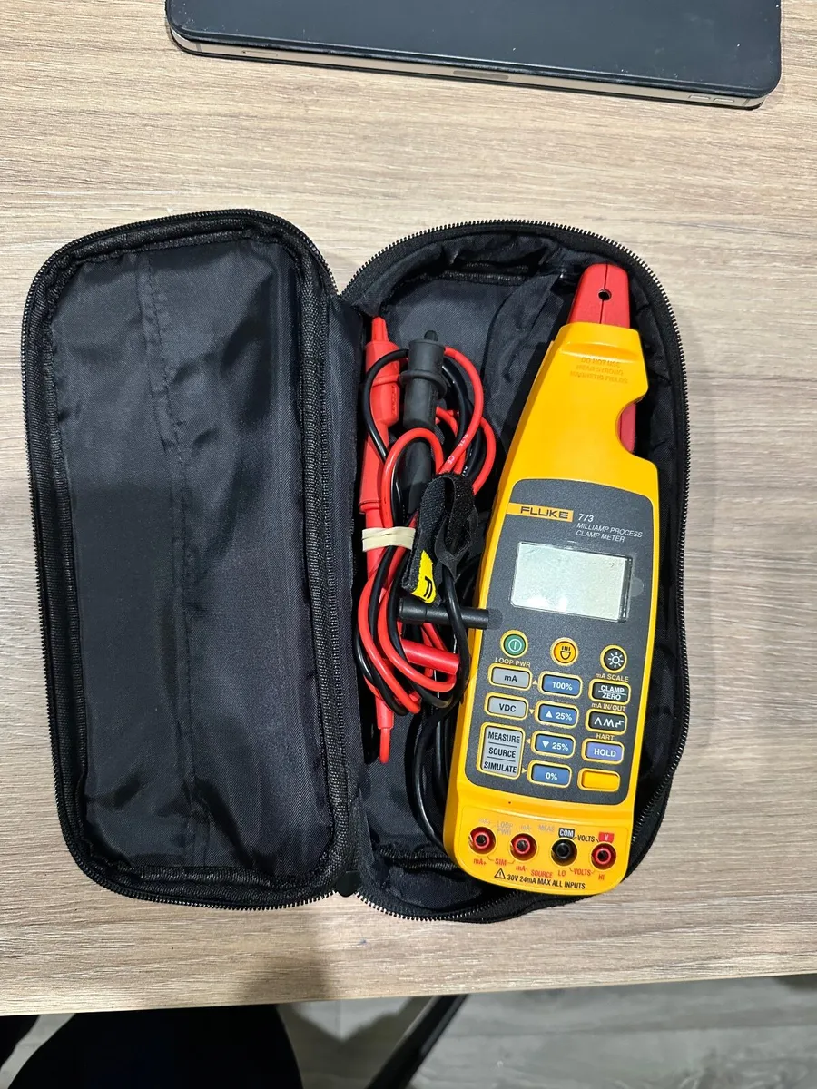 Fluke 789 Process meter & Fluke 773 Milliamp clamp - Image 3