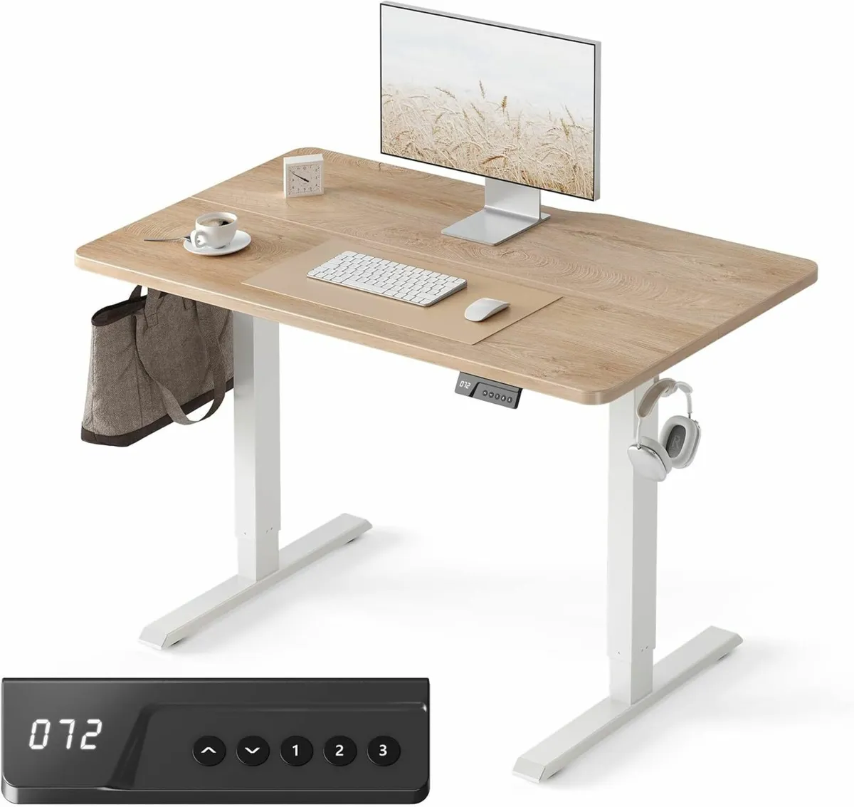 Electric Standing Desk Gaming 100*60 Heigh Adjust - Image 2
