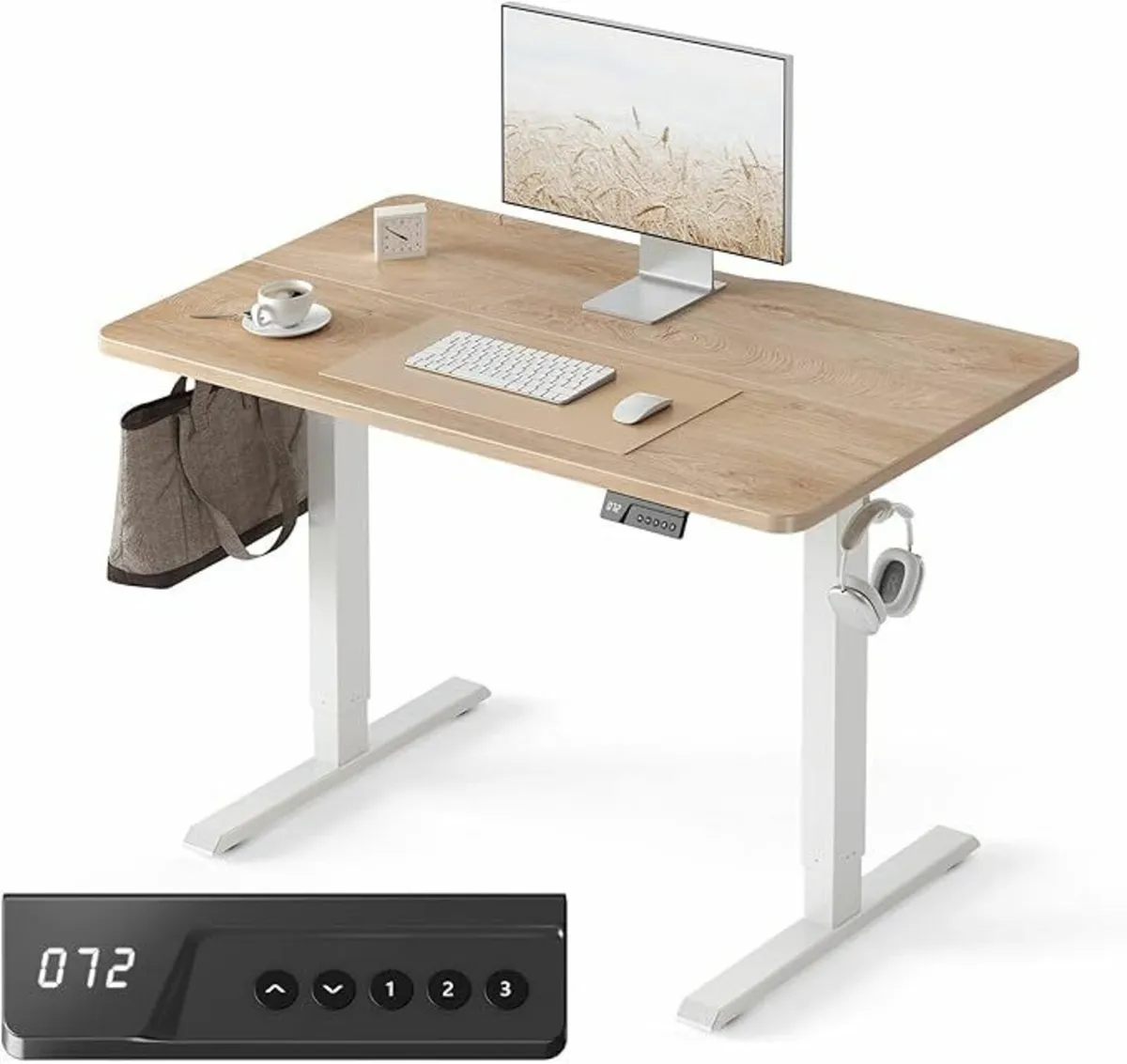 Electric Standing Desk Gaming 100*60 Heigh Adjust - Image 4