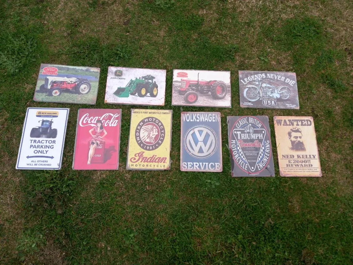 Tin Signs - Image 3