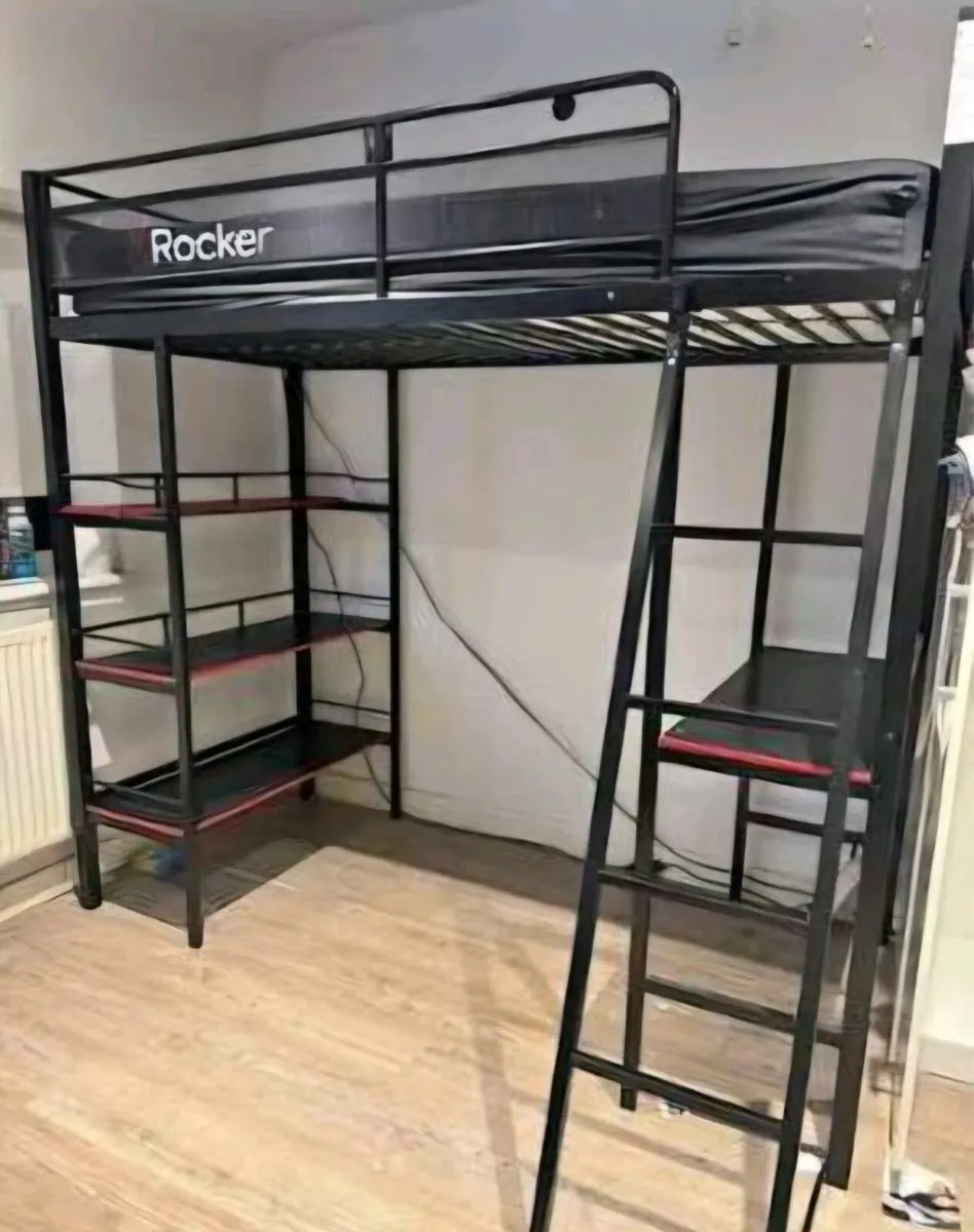 X rocker high sleeper