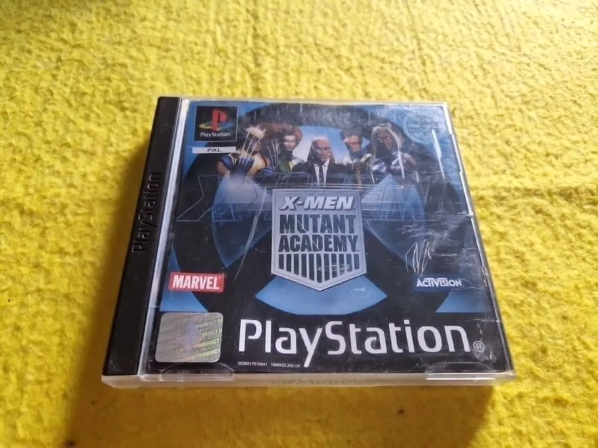 X Men Mutant Academy PlayStation1 Ps1 PlayStation2 Ps2 games Original - Image 1