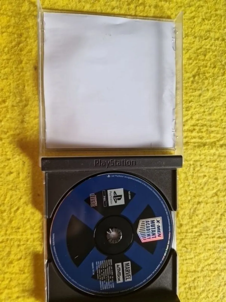 X Men Mutant Academy PlayStation1 Ps1 PlayStation2 Ps2 games Original - Image 4