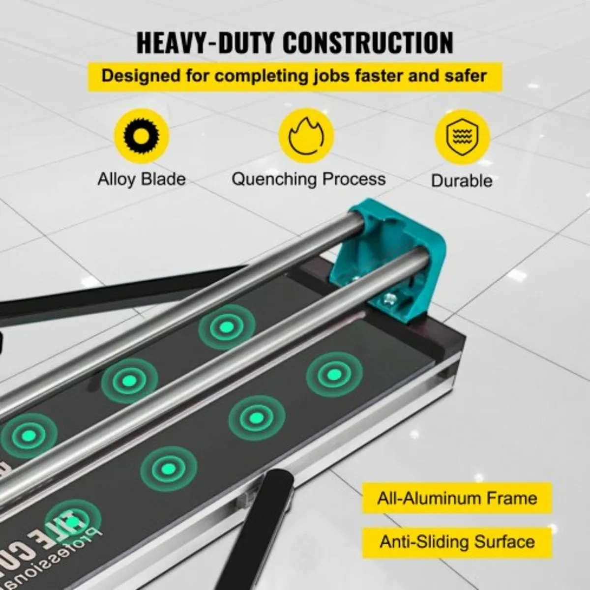 31 Inch/800mm Tile Cutter Double Rails & Brackets - Image 4